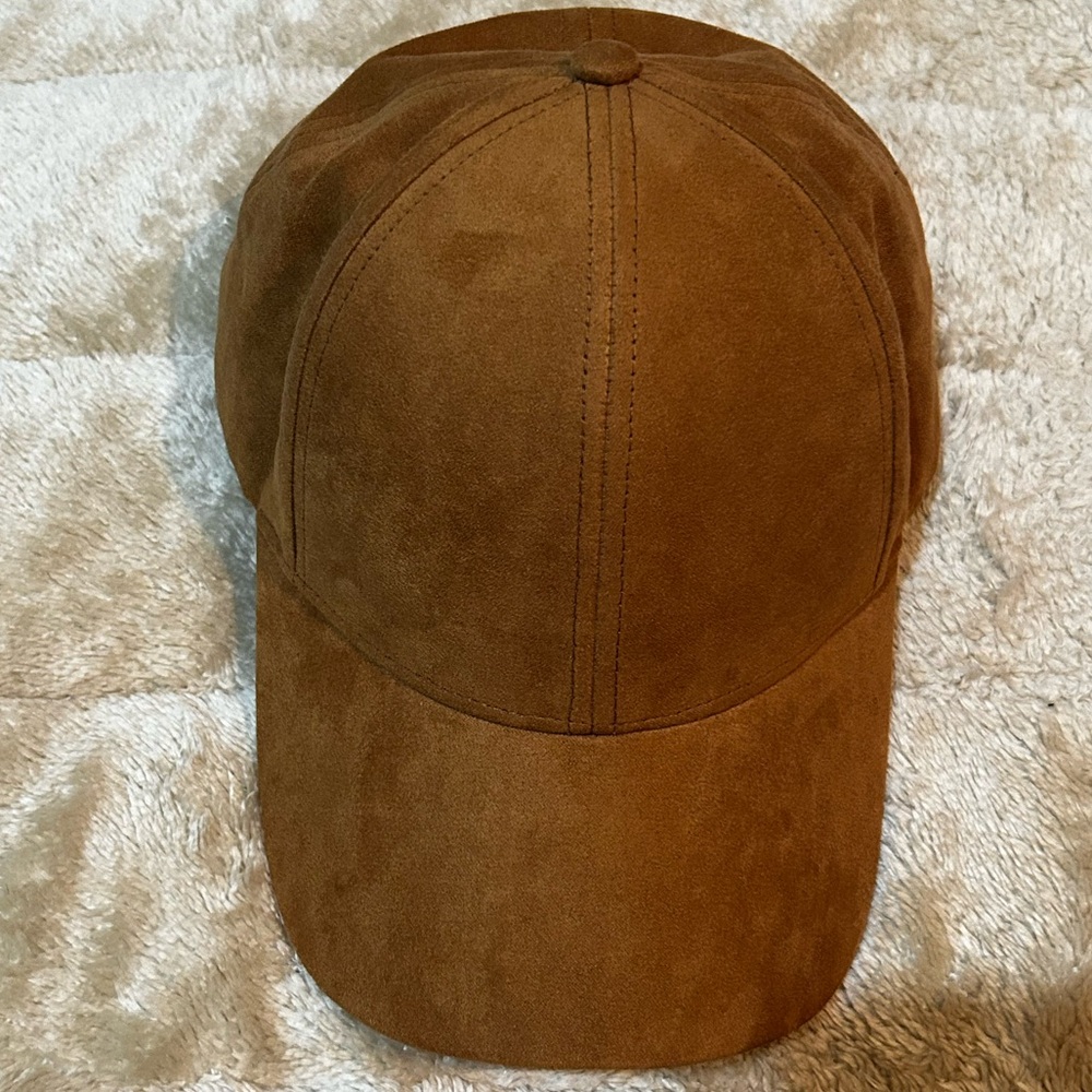 Wilfred Free Faux Suede Tan Cap